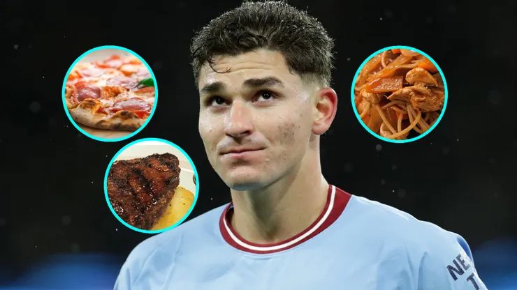 Julián Álvarez reveló cuál es su comida preferida.