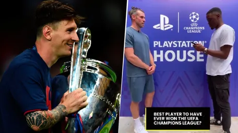 Gareth Bale puso a Messi como el mejor jugador en ganar Champions.