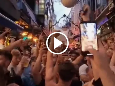 VIDEO | A puro Oasis: Así viven los hinchas del City la previa de la final de Champions en Estambul