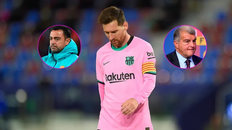 La decisión de Messi afectó a Barcelona.