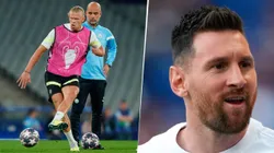 El delantero noruego se perfila como titular para la final de la Champions League