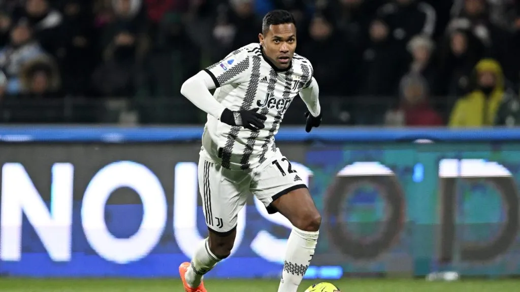 Alex Sandro, lateral izquierdo de Juventus (Getty Images).
