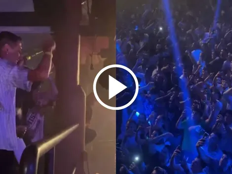 Di María y más campeones del mundo fueron a la Bresh y así los recibió el público