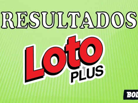 Resultados del Loto Plus del sábado 10 de junio 2023