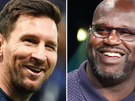 ¿Le cumplirá el sueño? Shaquille O'Neal no pudo ocultar su amor por Messi y ahora podrían verse cara a cara