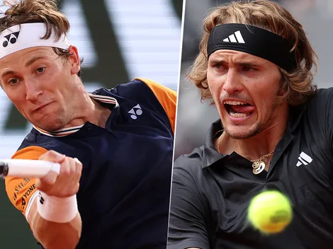 Casper Ruud vs. Alexander Zverev EN VIVO – Roland Garros 2023: Dónde verlo, hora, TV e historial