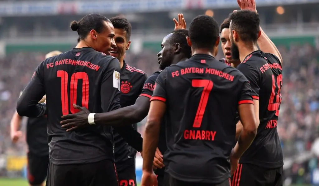 Jugadores del Bayern Munich; Getty