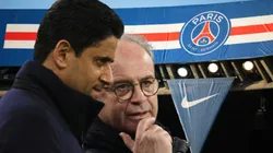 Nasser Al-Khelaifi y Luis Campos.