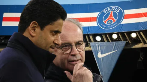 Nasser Al-Khelaifi y Luis Campos.