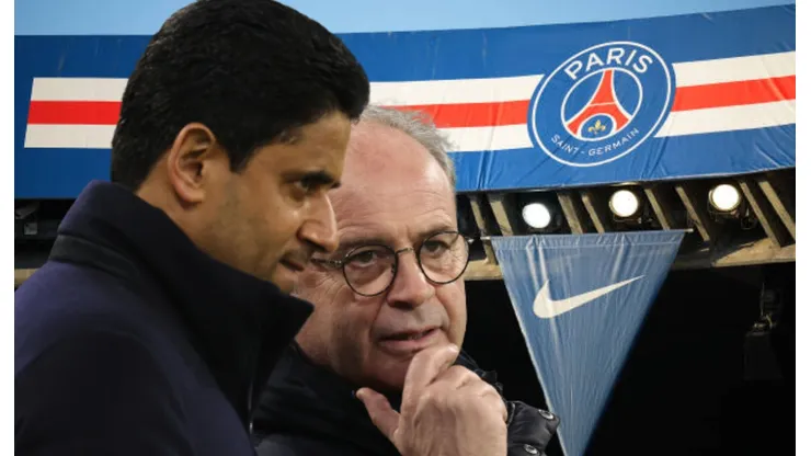 Nasser Al-Khelaifi y Luis Campos.
