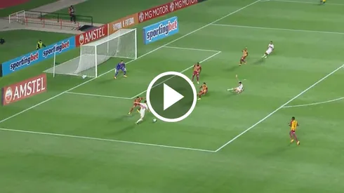 VIDEO | El golazo al ángulo de Calleri en la Copa Sudamericana