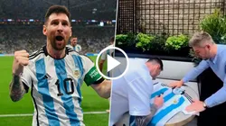 VIDEO | Messi firmó una camiseta de Argentina y le agregó la tercera estrella a mano