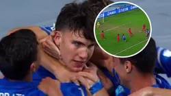 Cesare Casadei marcó un golazo para Italia.