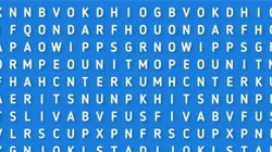 Solo para EGIPCIOS: ubica la palabra DESIERTO en 8 segundos