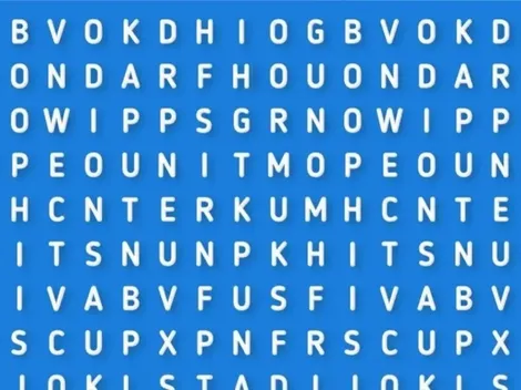 Solo para EGIPCIOS: ubica la palabra DESIERTO en 8 segundos