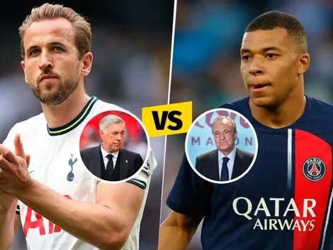 ¿Harry Kane o Mbappé? El fichaje que genera disputa entre Ancelotti y Florentino