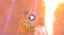 Karim Benzema (Captura Twitter Al Ittihad)