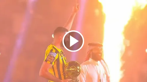 Karim Benzema (Captura Twitter Al Ittihad)