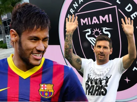 Guiño de Neymar a Inter Miami: dio el primer paso para reencontrarse con Messi