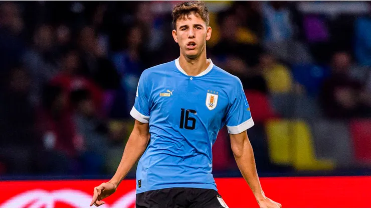Facundo Gonzalez, integrante de la Selección Uruguay Sub 20.