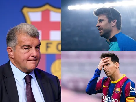 Dardos de Piqué a Laporta por Messi