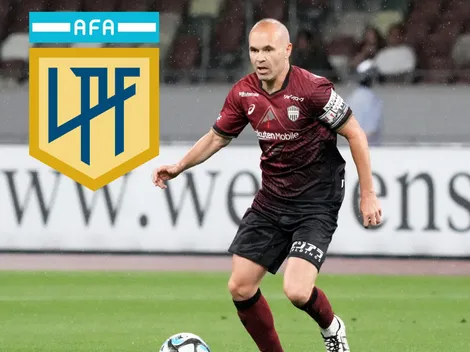 Iniesta reconoció contacto con un club del fútbol argentino