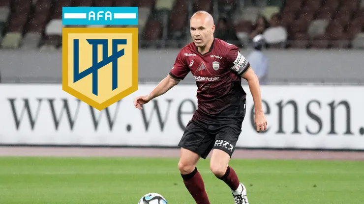 Iniesta reconoció contacto con un club del fútbol argentino
