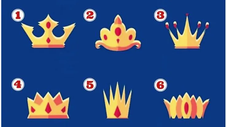 La corona que elijas en la imagen te revela CÓMO ERES
