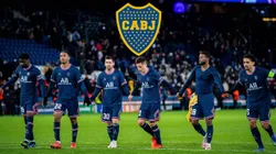 Ander Herrera vivió el partido de Boca con su hinchada en La Bombonera