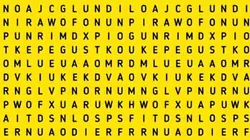 Solo para CONQUISTADORES: ubica la palabra ORO en 8 segundos