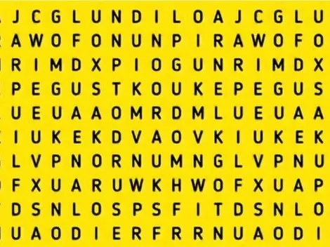 Solo para CONQUISTADORES: ubica la palabra ORO en 8 segundos