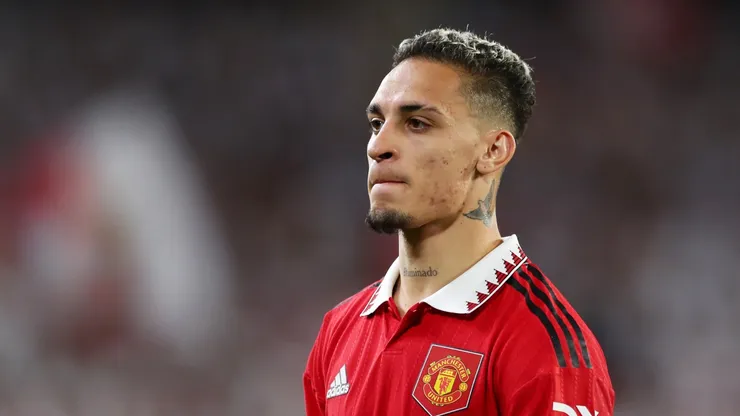 Antony, futbolista de Manchester United.