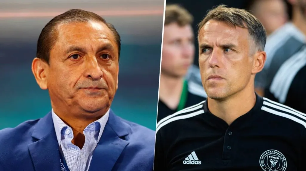 Ramón Díaz y Phil Neville dejaron sus respectivos cargos incluso cuando se rumoreaba que tenían chances de dirigir a Lionel Messi. Getty Images