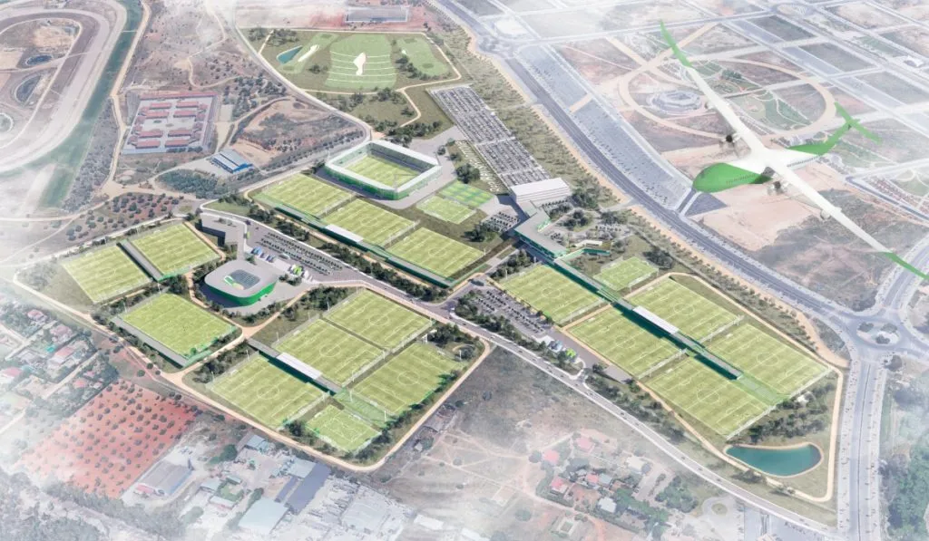 Nueva ciudad deportiva Real Betis: Real Betis