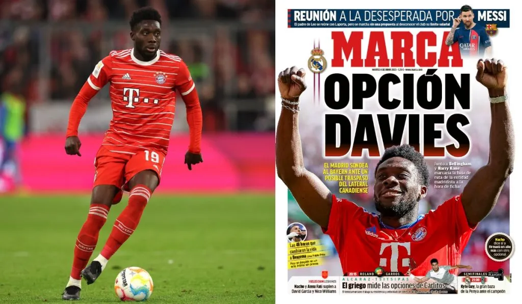 Alphonso Davies: Getty