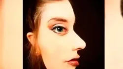 Test visual: la mujer está de frente o de perfil