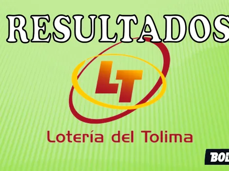 Resultados de la Lotería del Tolima del lunes 5 de junio 2023