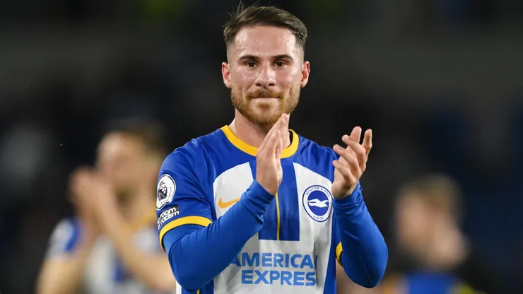 Un compatriota de Alexis Mac Allister ocuparía el puesto que deja vacante al irse al Liverpool. Getty Images