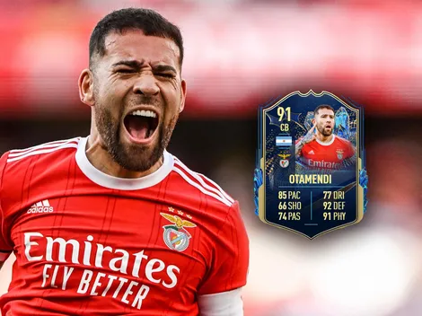 FIFA 23: Otamendi recibe su carta de TOTS en su despedida del Benfica