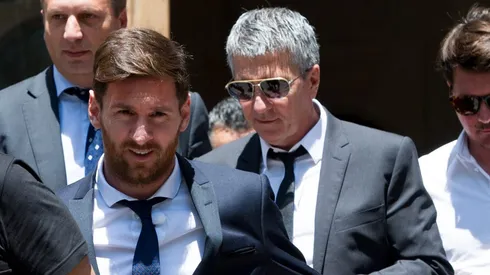 Jorge Messi no recibió la respuesta que esperaba en la reunión que mantuvo con los directivos del Barcelona. Getty Images.