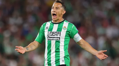 Andrés Guardado, futbolista del Real Betis.