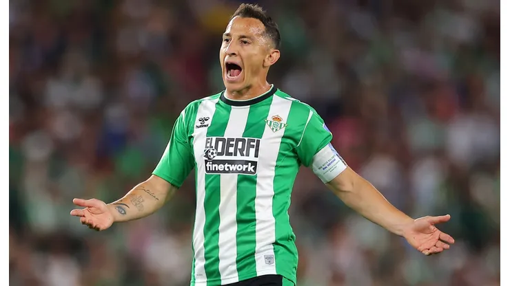 Andrés Guardado, futbolista del Real Betis.