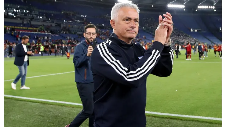 José Mourinho en Roma.