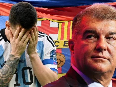 ¿Se rinde Laporta?: “Lo de Messi está difícil”