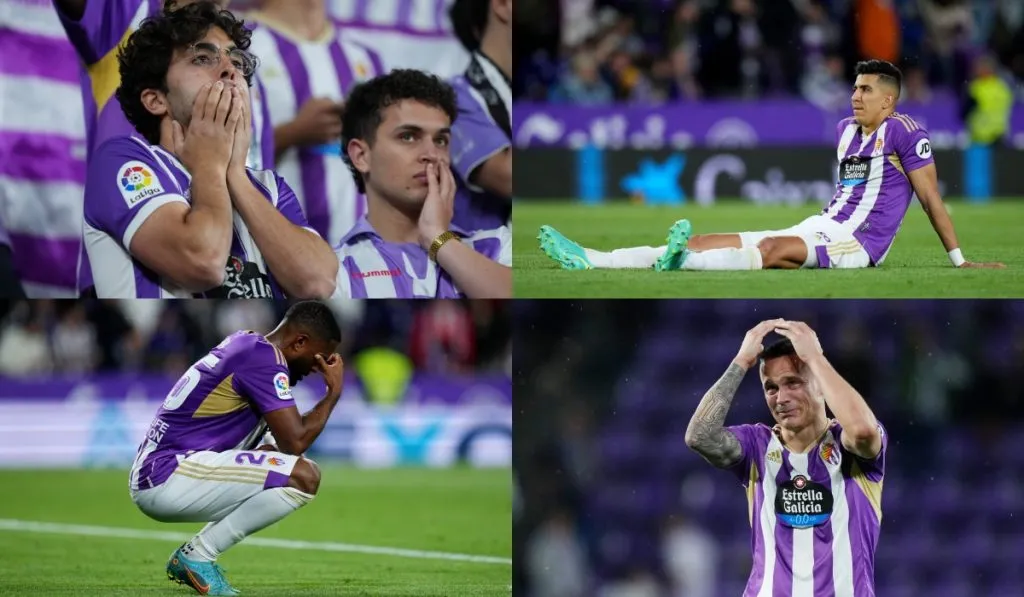 Descenso Valladolid: Getty