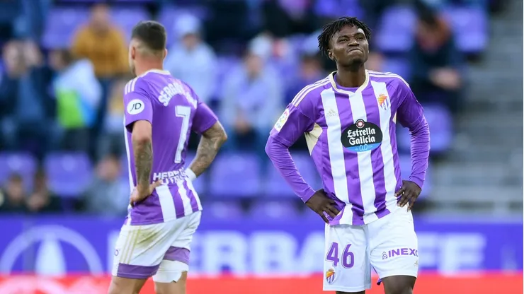 Real Valladolid descendió a la segunda división. Getty Images