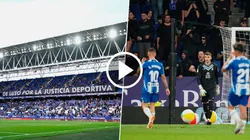 VIDEO | Los jugadores de Espanyol protestaron sin disputar la pelota un minuto