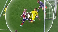 El Atlético de Madrid fue claramente perjudicado por el VAR en el encuentro ante el Villarreal. @Atleti