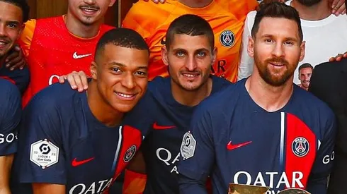 Kylian Mbappé resaltó los siete Balones de Oro de Lionel Messi. @PSG_Inside