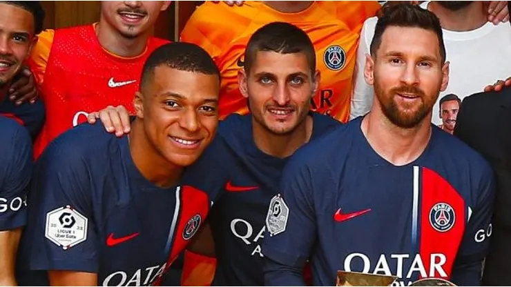 Kylian Mbappé resaltó los siete Balones de Oro de Lionel Messi. @PSG_Inside